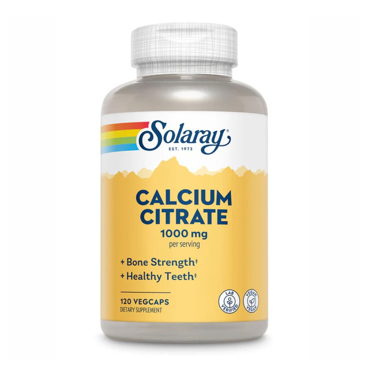 Calcium Citrate 1000mg - 120 vcaps, фото 1