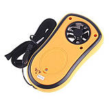 Цифровий анемометр Benetech GM8908 (ТAM817) ( 0,7-30м/с) (шаг вимірювання - 0,1 м/с) з вимірюванням температури, фото 8