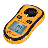 Цифровий анемометр Benetech GM8908 (ТAM817) ( 0,7-30м/с) (шаг вимірювання - 0,1 м/с) з вимірюванням температури, фото 6