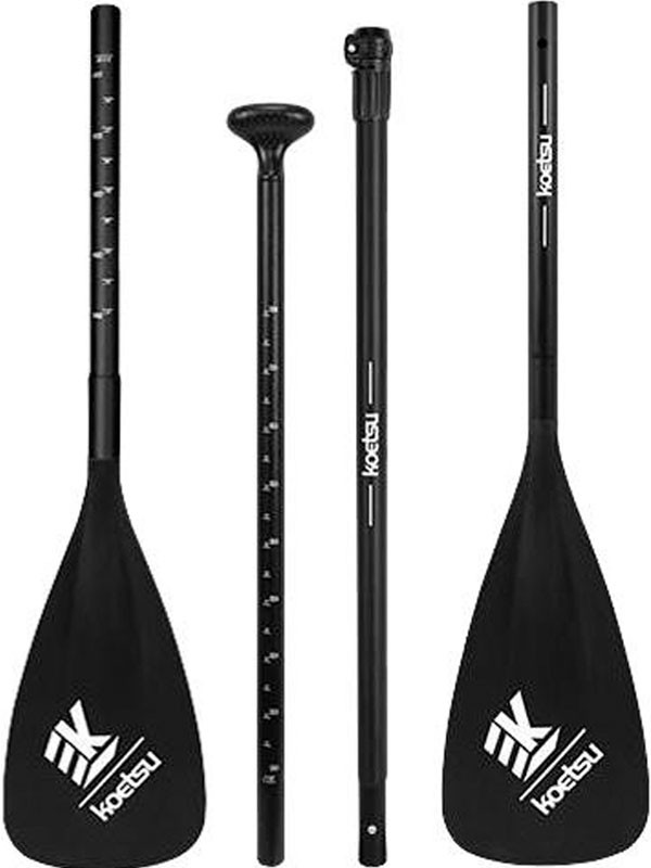 Весло розбірне універсальне для SUP-Дошки, каяка, човни, веслування Koetsu 4-х секційне AVADONA
