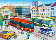 Кастор пазлі 120 midi "Місяча площа" 32*23/40/
