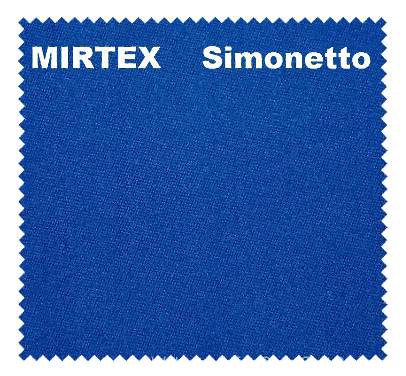 Сукно для більярдного столу Simonetto Синє ширина 1,98 м, фото 1