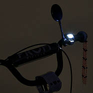 Велосипед дитячий MB 18043-1 колеса 18 дюймів, фіолетовий, фото 4