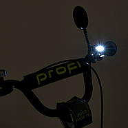 Велосипед дитячий MB 16014-1 колеса 16 дюймів, чорний, фото 4