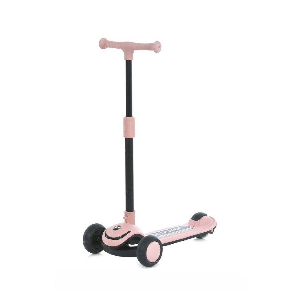 Самокат дитячий триколісний JR3-130-P, колеса зі світлом, фото 1