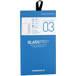 Захисне скло iPhone 12 Pro Max прозоре, 0.3mm, Glass Pro+ Premium Screen Protector, Momax (PZAP20LB1T)