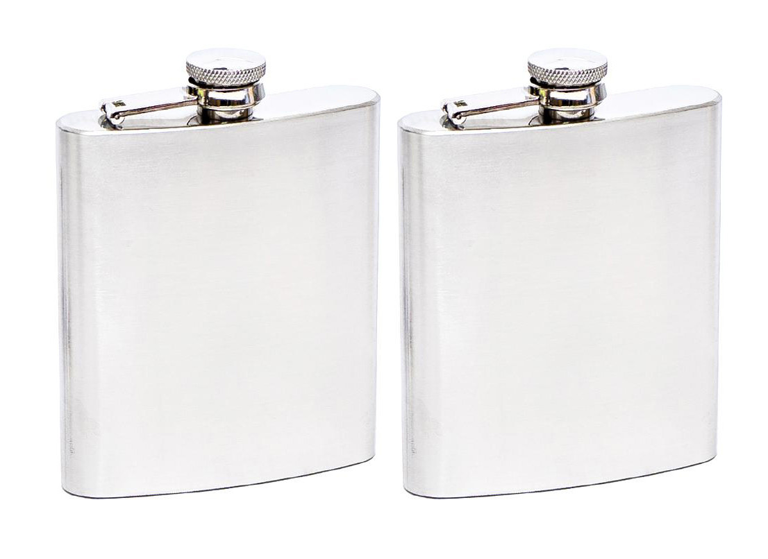 Фляга для алкоголю з нержавіючої сталі 150 мл Набір 2 шт