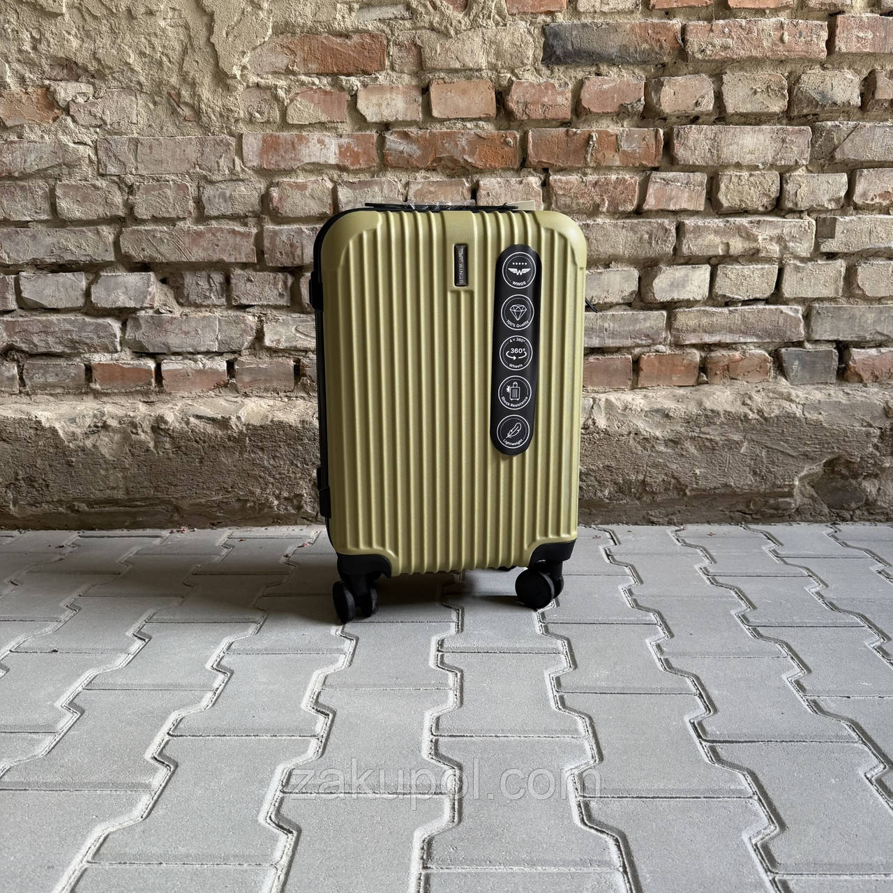 Валіза дорожня мала Wings EGRET S Оливковий