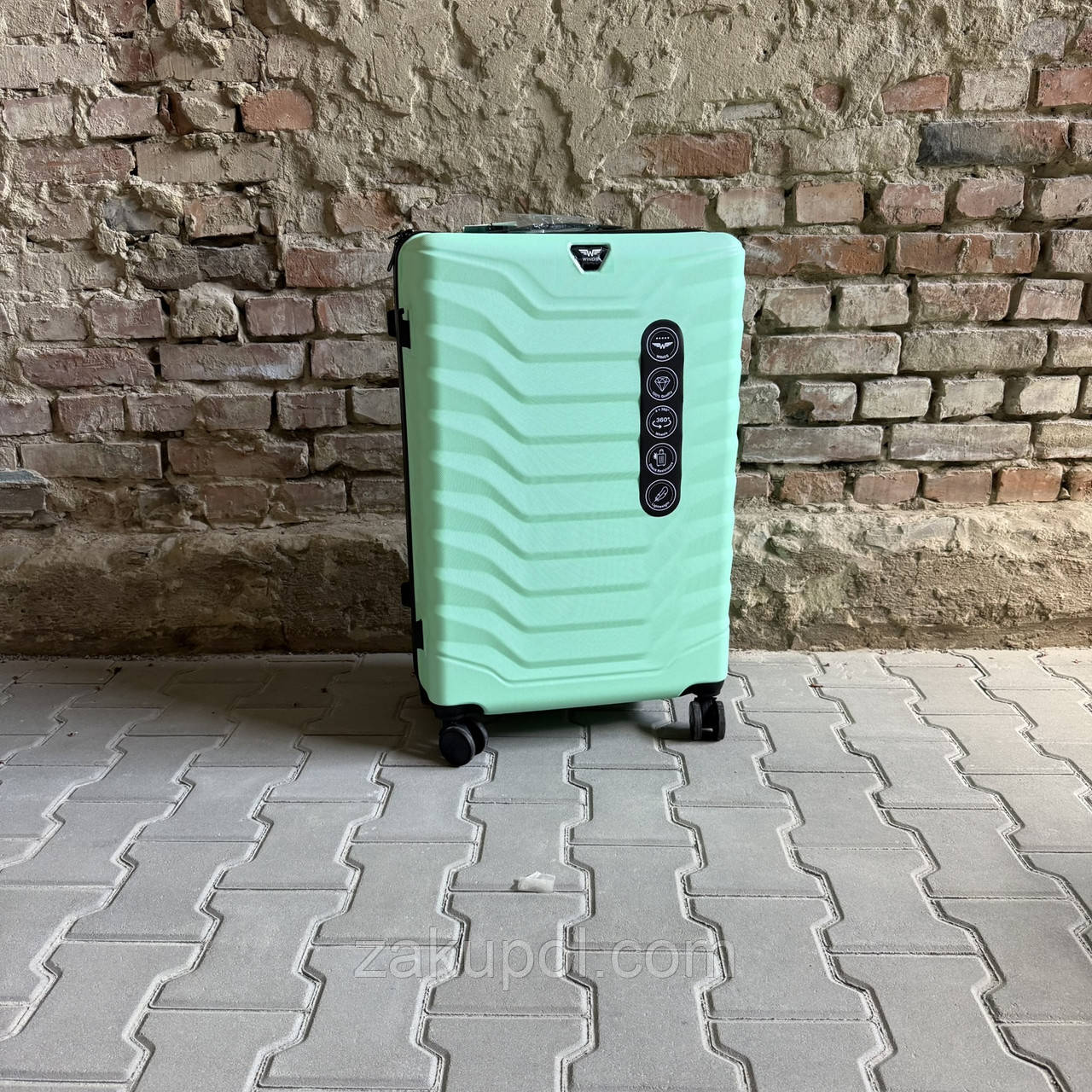 Валіза дорожня велика Wings PEA01 L М'ятний