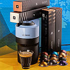 Набір Pop Summer (капсульна кавомашина Nespresso Vertuo Pop PACIFIC BLUE тихоокеанський синій і 52 капсули), фото 3