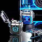 Зажигалка usb дуговая с фонариком в подарочной упаковке LG-744U2, фото 2