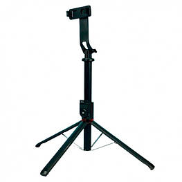 Штатив тринога для телефону Селфі палиця з кнопкою-пультом Bluetooth 2200см - оригінал