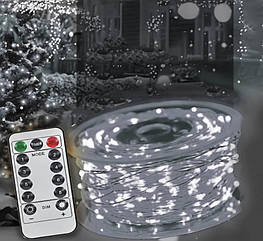 Гірлянда світлодіодна роса 50 м, 500 LED (Білий) - оригінал