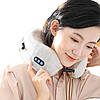 Масажна подушка для шиї з акумулятором U-shaped Massage Pillow, фото 9