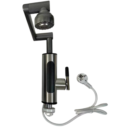 Проточний водонагрівач з екраном метал складаний RY-016, фото 1