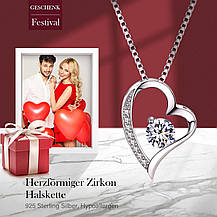 Sweetime Eternal Rose Infinity Roses з ланцюжком 925 срібло, Amazon, Німеччина, фото 5
