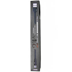 USB кабель micro Remax Kerolla RC-094m, 2.4A 2m black