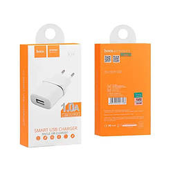 СЗП HOCO C11 Smart 1 A 1USB white