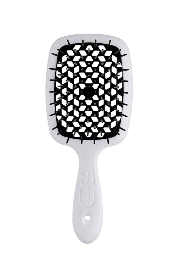 Супербраш Janeke SMALL Білий з чорним, фото 1