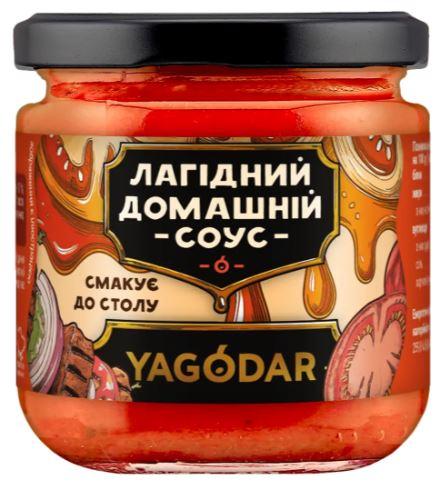 Соус томатний "Лагідний" універсальний без цукру Yagodar 210 г, фото 1