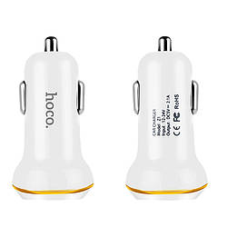 АЗУ HOCO Z1 2.1A 2USB white