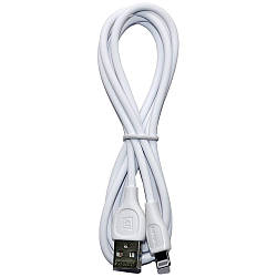 USB кабель Lightning Remax Lesu Pro RC-160i, 2.1A 1m white