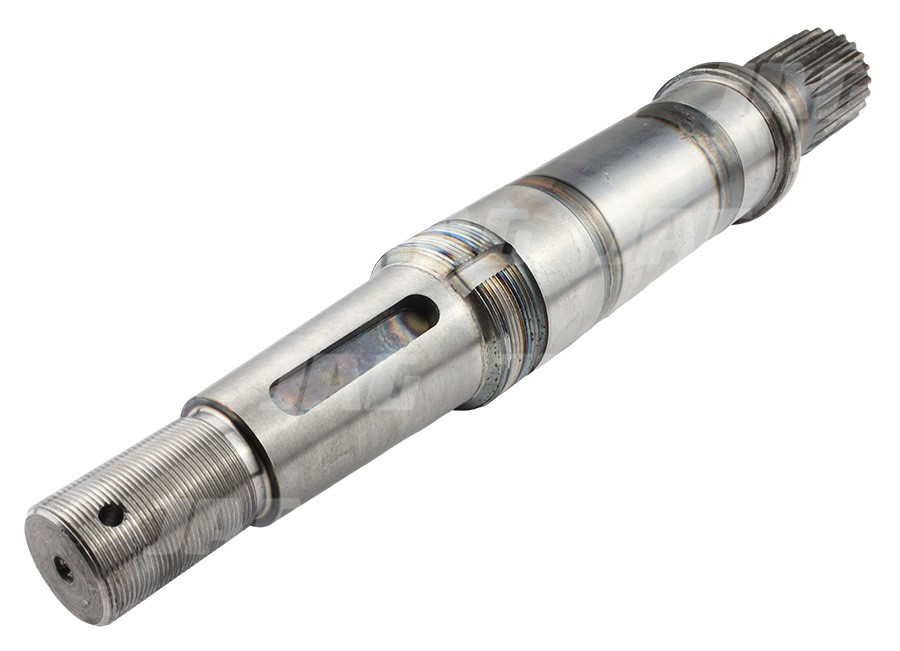 Вал вихідний двигуна l=430 d=60 (24шл.) для комбайнів Claas Tucano 320-450, фото 1