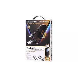 USB кабель Lightning Remax Flushing Series Elastic Aluminum RC-C001 A-L, 2.4A 1m blue