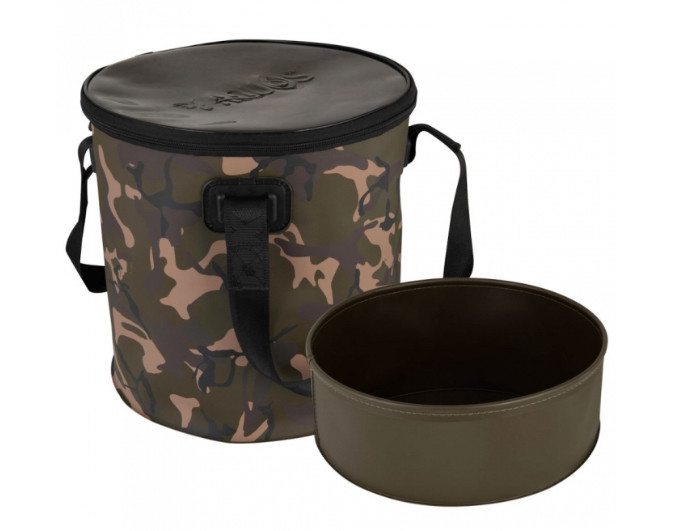 Відро складене з кришкою Fox Aquos Camo Bucket and Insert 12l