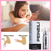 Пролонгатор для чоловіків, Спрей для продовження статевого акту, Чоловічий збуджуючий спрей 15 мл, Інтимні ігр