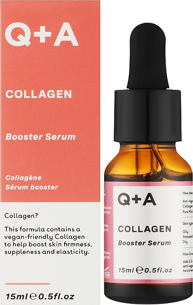 Сироватка з колагеном Q+A Collagen Booster Serum 15ml