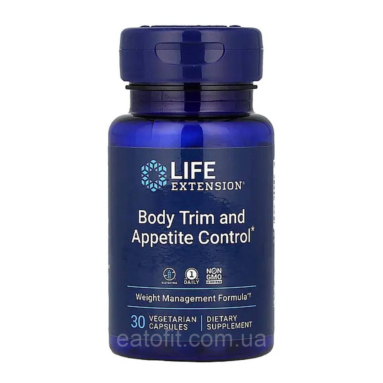 Зниження ваги та контроль апетиту (Body Trim and Appetite Control) 30 капсул LEX-25043