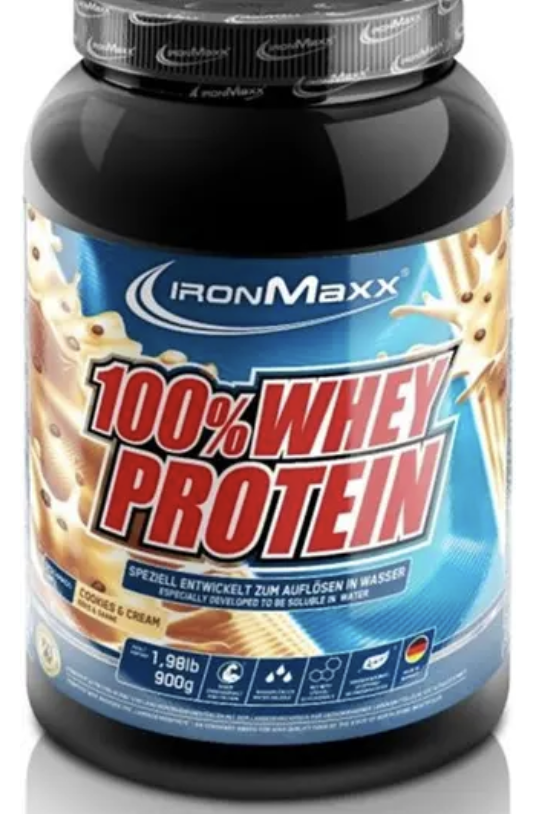 Протеїн IronMaxx 100% Whey (900 г) (347277)