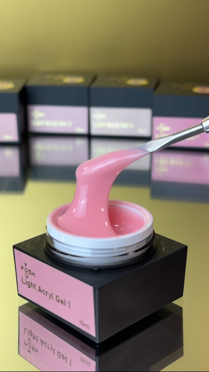 TM YOU POSH Light Acryl Gel 15ml.№01, фото 1