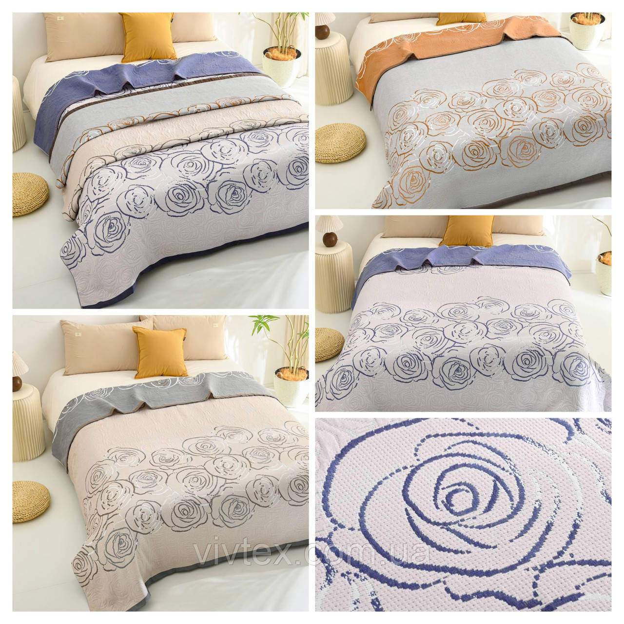 Покривало стьобане 200х230, фото 1