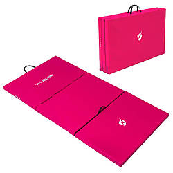 Матрац гімнастичний THUNDER MG-03, 197 х 90 х 5 см, рожевий