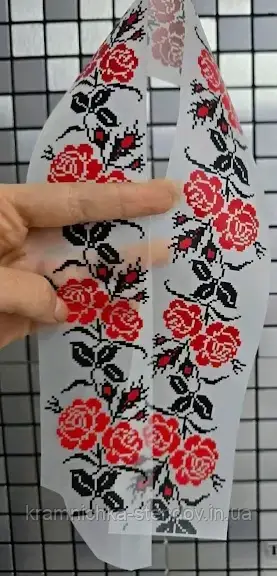 Термоналіпка на одяг:"Орнамент з трояндами", фото 1