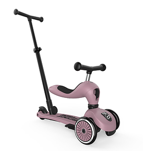 Самокат триколісний Scoot and Ride Highwaykick-1 Push and Go, Wild Berry