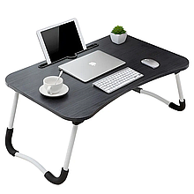 Портативний складаний столик для ноутбука Memos DISK AND-536