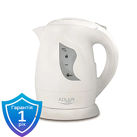 Чайник електричний Adler AD 08 white 1 L