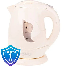 Чайник електричний Adler AD 08 beige 1 L