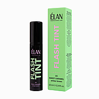 Фарба для брів Elan «FLASH TINT» 15 Sweet Caramel (бурштиновий коричневий) - Система прямого фарбування флеш тінт