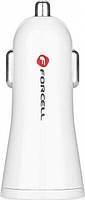 FORCELL F-ENERGY TFK-CC-095 Charger car USB A QC3.0 2,4A White, фото 3