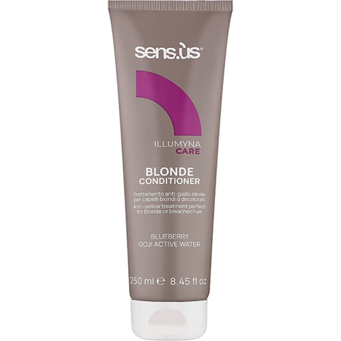 Кондиціонер проти жовтизни світлого волосся Sensùs Illumyna Blonde Conditioner 250 мл