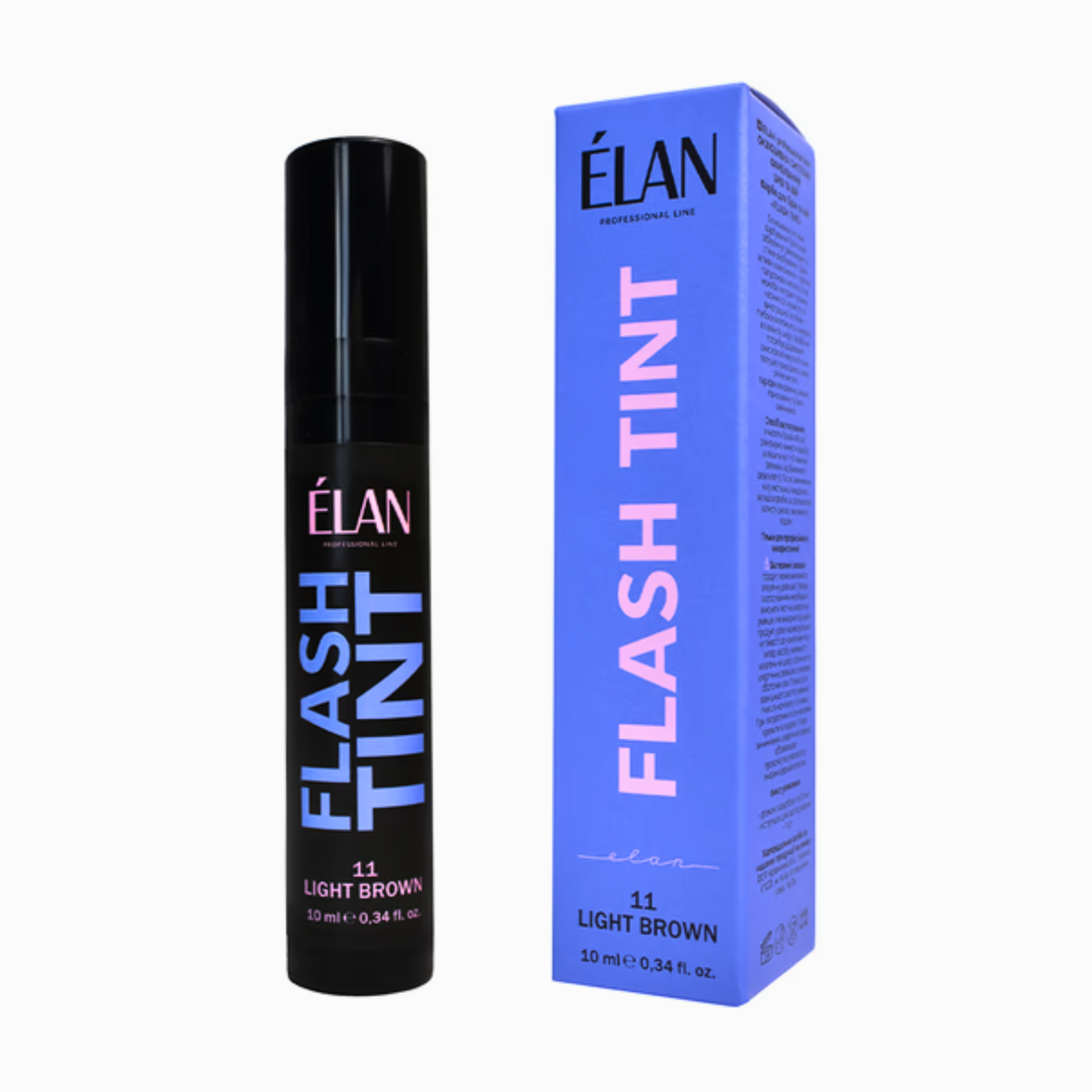 Фарба для брів та вій «FLASH TINT» 11 light brown ELAN