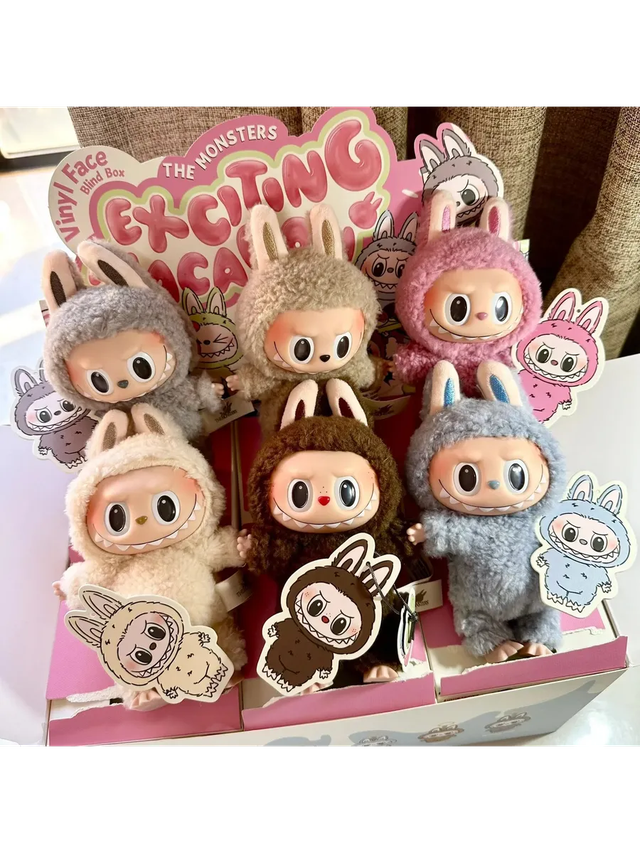 labubu popmart 6点セット　1ボック Набор игрушек Pop Mart Labubu The Monsters Tasty Macarons (6