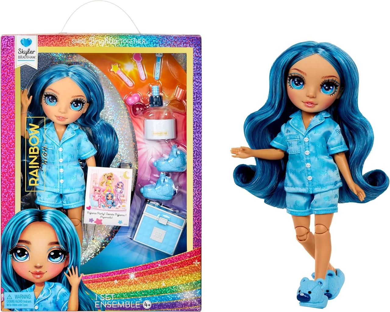 Лялька Rainbow High Junior High PJ Party Скайлер 530947