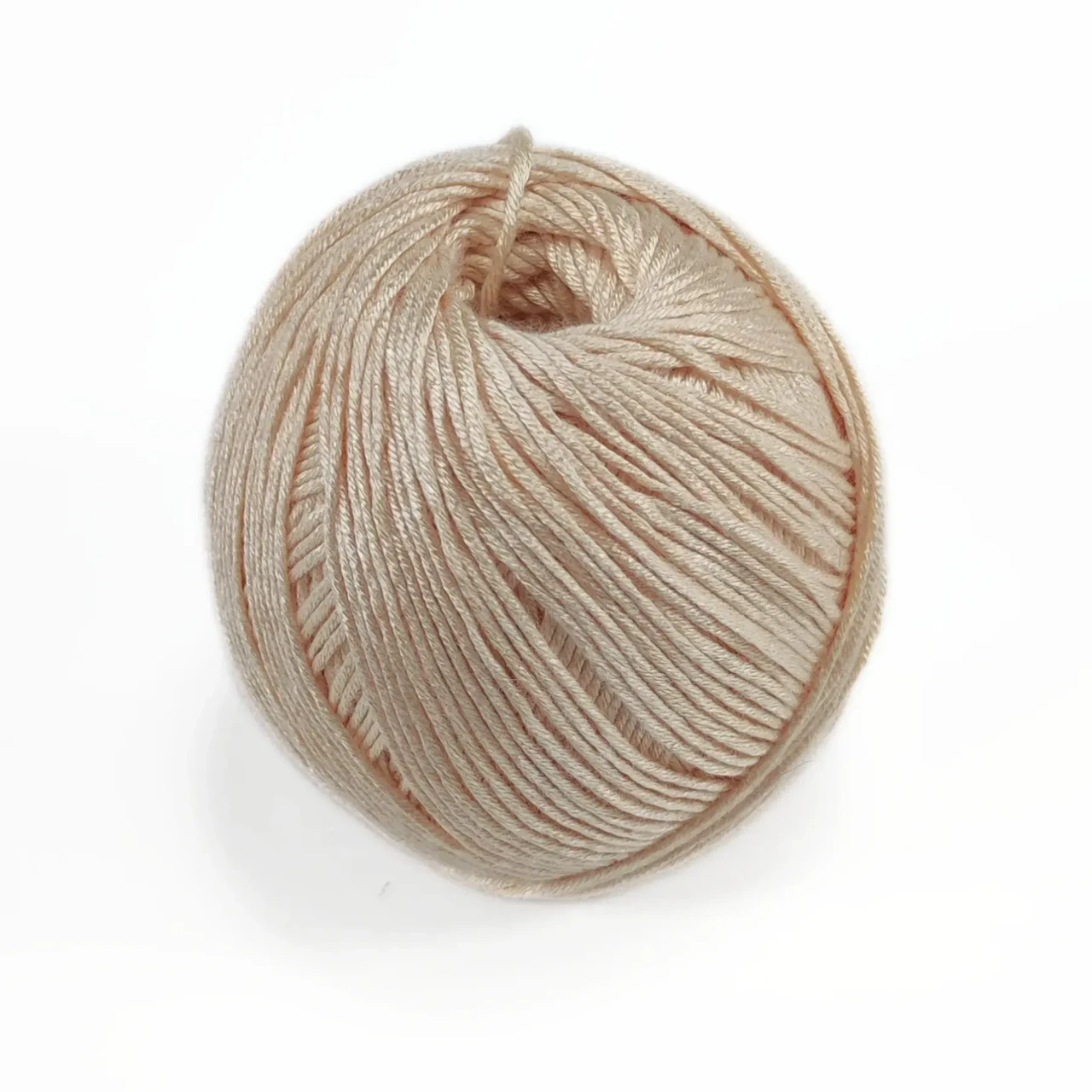 Пряжа Bombay/Бомбей, кремовий В-056, Popyarn, фото 1