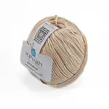 Пряжа Bombay/Бомбей, кремовий В-056, Popyarn, фото 2