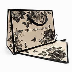 Пакет Вікторія Сікрет розмір S Квіти 200х150х90